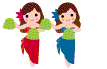 Hula dancers